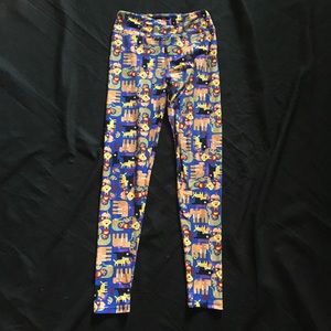 Lularoe Zoo Animals Friends Leggings One Size